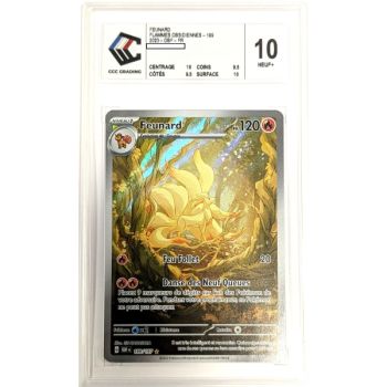 [CCC 10 - Neuf+] - Carte Gradée - Feunard 199/197 - Ecarlate & Violet : Flammes Obsidiennes - 2023 - Pokémon - Français