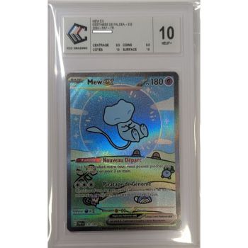 [CCC 10 - Neuf+] - Carte Gradée - Mew-ex 232/091 - Ecarlate & Violet : Destinées à Paldea - 2024 - Pokémon - Français