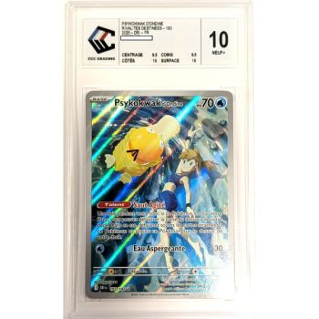[CCC 10 - Neuf+] - Carte Gradée - Psykokwak d'Ondine 193/182 - Ecarlate & Violet : Rivalités Destinées - 2025 - Pokémon - Français