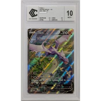 [CCC 10 - Neuf+] - Carte Gradée - Ptéra V 180/196 - Epée & Bouclier : Origine Perdue - 2022 - Pokémon - Français