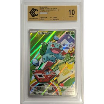 [CCC 10 - Parfait] - Carte Gradée - Bulbizarre/Carapuce/Salamèche MEP 037/38/39 - Promo - 2026 - Pokémon - Français
