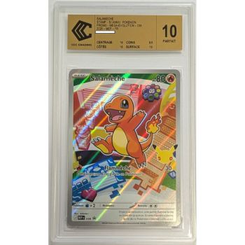 [CCC 10 - Parfait] - Carte Gradée - Bulbizarre/Carapuce/Salamèche MEP 037/38/39 - Promo - 2026 - Pokémon - Français