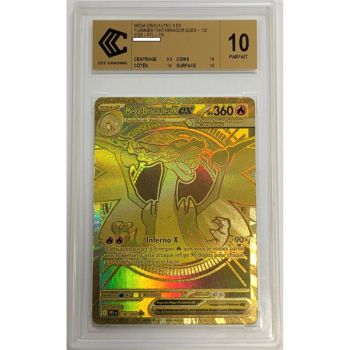 [CCC 10 - Parfait] - Carte Gradée - Mega-Dracaufeu X-ex 130/094 - Méga-Evolution : Flammes Fantasmagoriques - 2025 - Pokémon - Français