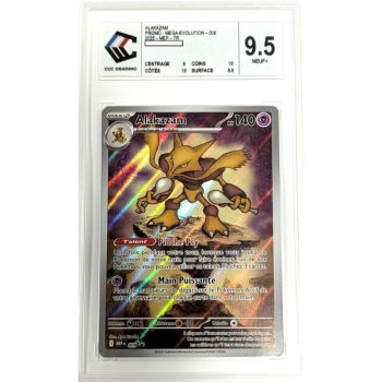 [CCC 9.5 - Neuf+] - Carte Gradée - Alakazam MEP 009 - Promo - 2025 - Pokémon - Français