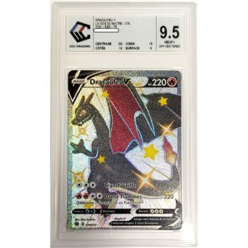 [CCC 9.5 - Neuf+] - Carte Gradée - Dracaufeu 079/073 - Epée & Bouclier : La Voie du Maître - 2020 - Pokémon - Français