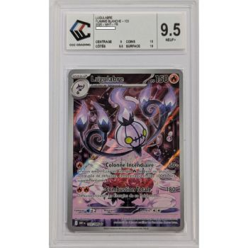 [CCC 9.5 - Neuf+] - Carte Gradée - Lugulabre 103/086 - Ecarlate & Violet : Flamme Blanche - 2025 - Pokémon - Français
