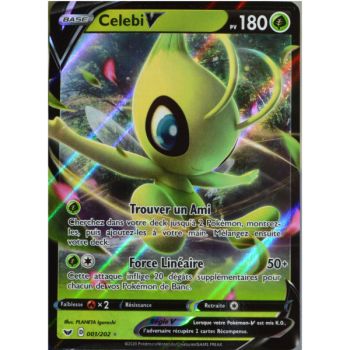 Item Celebi V - Ultra Rare 1/202 - Epee et Bouclier 1