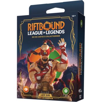 Champion Deck - Origines : Lee Sin - Riftbound League of Legends TCG - Français