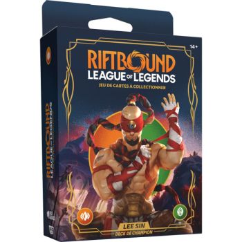 Champion Deck - Origines : Lee Sin - Riftbound League of Legends TCG - Français