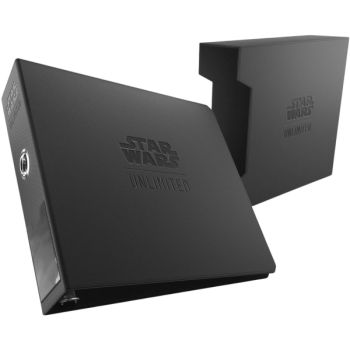 Classeur à Anneaux - Premium Cardport 24-Pocket XL Noir - Star Wars Unlimited - Gamegenic