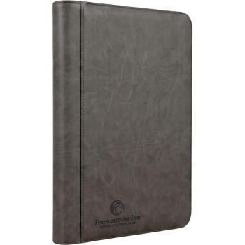 Classeur Cartes Gradées - WiseGuard Zip Graded Card Binder - 32 Cartes - Zip Binder 4 Pochettes - Treasurewise