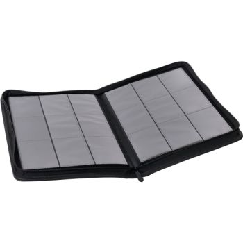 Classeur Master-Zip Binder : Premium Blue Flame - 540 Cartes - Zip Binder 9 Pochettes - Newave Collectibles