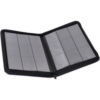 Classeur Master-Zip Binder : Premium Purple Spark - 540 Cartes - Zip Binder 9 Pochettes - Newave Collectibles