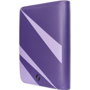 Classeur Master-Zip Binder : Premium Purple Spark - 540 Cartes - Zip Binder 9 Pochettes - Newave Collectibles