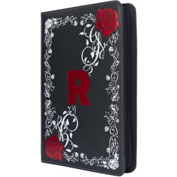photo Classeur Master-Zip Binder : Premium Red Rose - 540 Cartes - Zip Binder 9 Pochettes - Newave Collectibles
