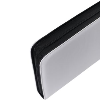Classeur Master-Zip Binder : Premium White - 540 Cartes - Zip Binder 9 Pochettes - Newave Collectibles
