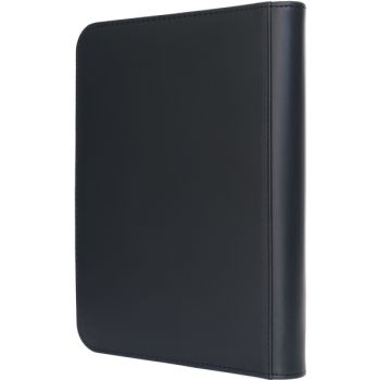 Classeur Toploader Premium Black - 144 Cartes - Zip Binder 4 Pochettes - Newave Collectibles
