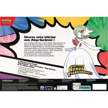 Coffret 10 Boosters - Collection Poster Premium Méga-Gardevoir-ex - Méga-Évolution - Héros Transcendants [ME02.5][ASC] - Pokémon - FR