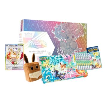 Coffret 15 Boosters - Collection Ultra Premium : Écarlate et Violet – Évolutions Prismatiques [SV08.5 - EV08.5] - Pokémon - FR