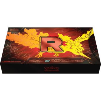 Coffret 18 Boosters - Collection Ultra Premium : Sulfura-ex de la Team Rocket - Pokémon - FR