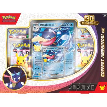 Coffret 4 Boosters - Collection Amphinobi ex - 30e anniversaire [ME05.5][30C] - Pokémon - FR
