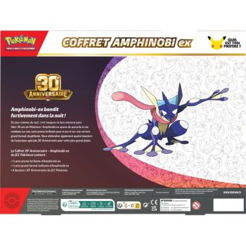 Coffret 4 Boosters - Collection Amphinobi ex - 30e anniversaire [ME05.5][30C] - Pokémon - FR