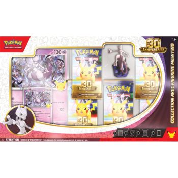 Coffret 5 Boosters - Collection Figurine : Mewtwo - 30e anniversaire [ME05.5][30C] - Pokémon - FR