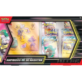 Item Coffret 6 Boosters - Collection Premium : Ampibidou-ex de Mashynn - Pokémon - FR 🇫🇷