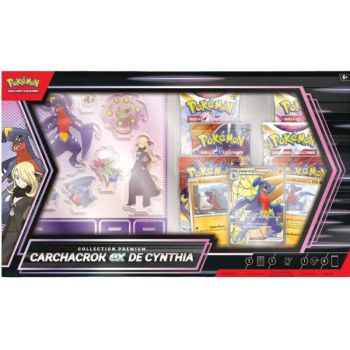 Item Coffret 6 Boosters - Collection Premium : Carchacrok-ex de Cynthia - Pokémon - FR 🇫🇷