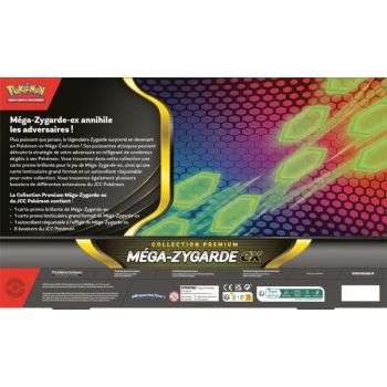Coffret 8 Boosters - Collection Premium : Méga-Zygarde ex - Pokémon - FR
