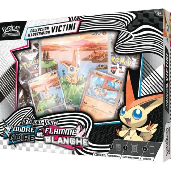 Coffret Collection Illustration "Victini" - Écarlate et Violet : Flamme Blanche & Foudre Noire - [SV10.5 - EV10.5] - Pokémon - FR