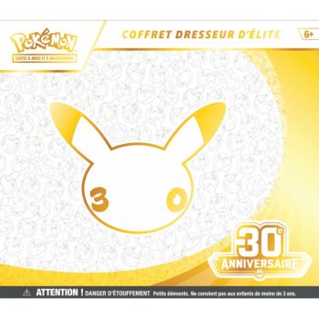 Coffret Dresseur d'Elite ETB - 30e anniversaire [ME05.5][30C] - Pokémon - FR