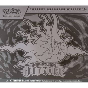 Coffret Dresseur d'Elite ETB - Méga-Évolution - Nuit Noire [ME05][PBL] - Pokémon - FR