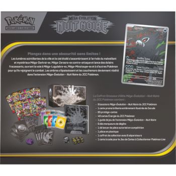 Coffret Dresseur d'Elite ETB - Méga-Évolution - Nuit Noire [ME05][PBL] - Pokémon - FR
