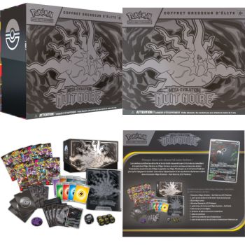 Coffret Dresseur d'Elite ETB - Méga-Évolution - Nuit Noire [ME05][PBL] - Pokémon - FR