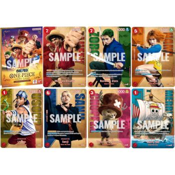 Coffret - Premium Card Collection - Live Action Vol.2 : Strawhat Crew - One Piece Card Game - Anglais