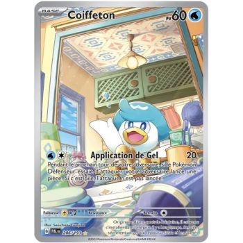 Item Coiffeton - Illustration Rare 206/193 - Ecarlate et Violet Evolution à Paldea