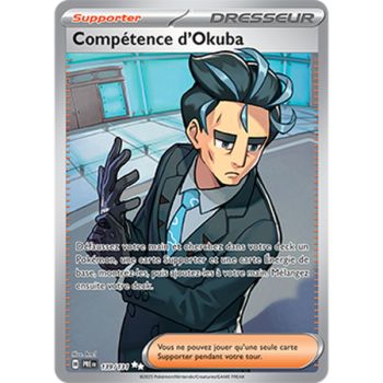 Item Compétence D'Okuba - Ultra Rare 139/131 - Ecarlate et Violet Évolutions Prismatiques