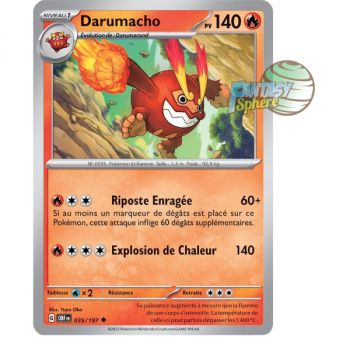 Item Darumacho - Reverse 35/197 - Ecarlate et Violet Flammes Obsidiennes