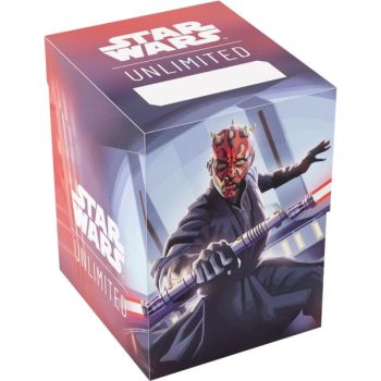 photo Deck Box - Soft Crate : Darth Maul - Star Wars : Unlimited - Gamegenic