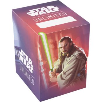 photo Deck Box - Soft Crate : Qui-Gon Jinn - Star Wars : Unlimited - Gamegenic