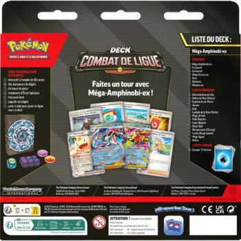 Deck Combat de Ligue - Méga-Amphinobi ex - Pokémon - FR