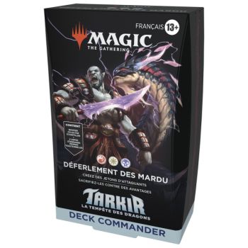 Deck Commander - Tarkir : La Tempete des Dragons : Deferlement des Mardu - Magic The Gathering - FR