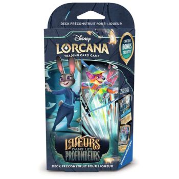 photo Deck De Démarrage - Chapitre 10 : Lueurs des Profondeurs - Juddy Hopps / Robin des Bois - Disney Lorcana - Set 10 - FR