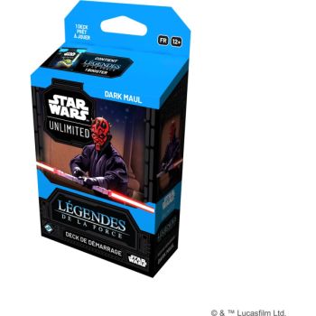 Deck de Démarrage - Darth Maul - Star Wars Unlimited : Legendes de la Force - FR