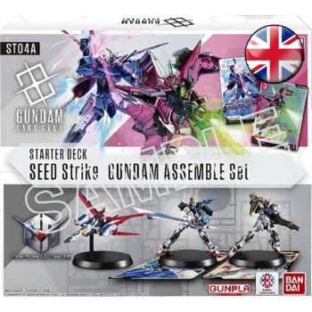 Item Deck de Démarrage + Figurine - SEED Strike - GUNDAM ASSEMBLE CG - ST04 - EN