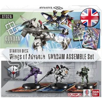 Item Deck de Démarrage + Figurine - Wings of Advance - GUNDAM ASSEMBLE CG - ST02 - EN