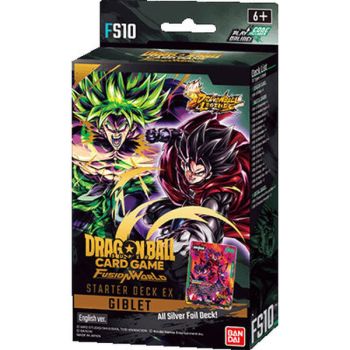 photo Deck de Démarrage - Giblet - FS10 - Dragon Ball Card Game Fusion World -  EN