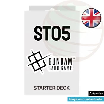 photo Deck de Démarrage - Gundam CG - ST05 - EN