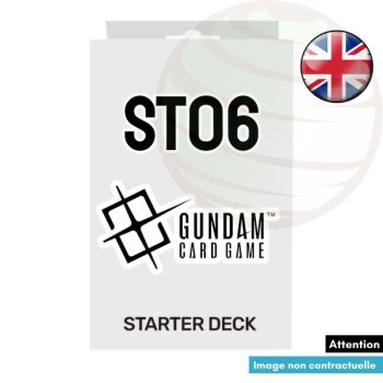 photo Deck de Démarrage - Gundam CG - ST06 - EN